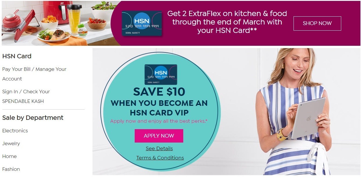 hsn.com/hsncard - get vip treatment with an hsn credit card - uncategorized